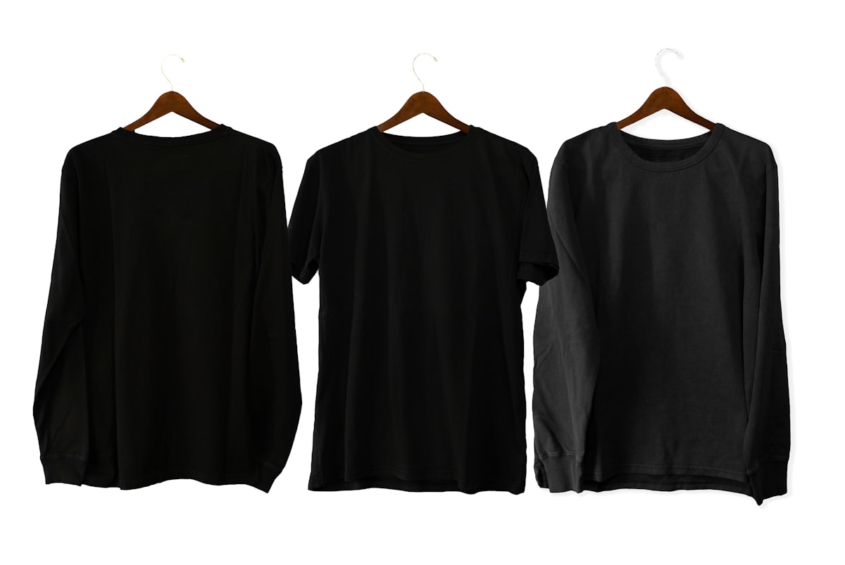 Heavyweight Black Tee