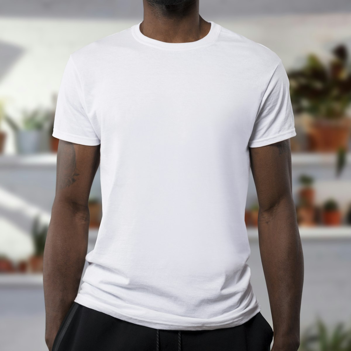 Ship It Tee — black heavyweight t-shirt with embroidered rocket